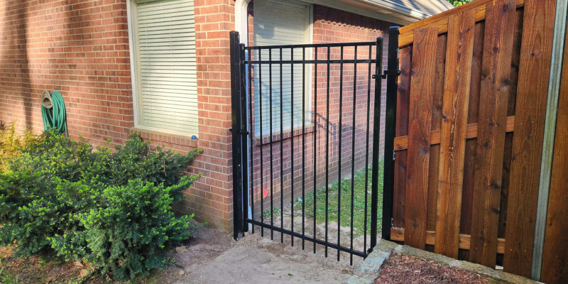 Backyard Gates in Tyler, Texas